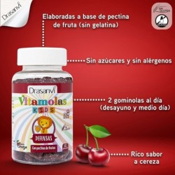 Vitamolas Multivitaminas Niños 60 gominolas - TodoColageno