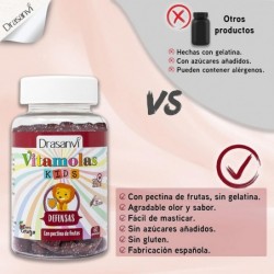 Drasanvi Vitamolas Child Defenses 60 Gummies