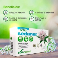 Soria Natural 29-C Sedaner 30 Capsules