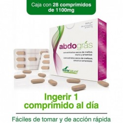 Soria Natural Abdogras 1050 mg 28 Comprimés