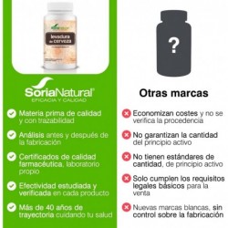 Soria Natural Levure de Bière 500 Comprimés