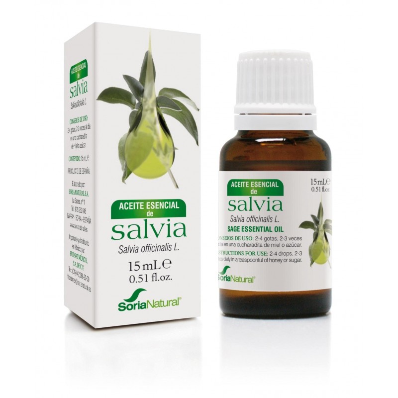 Soria Natural Essence de Sauge 15 ml Soria Natural Essence de Sauge 15 ml