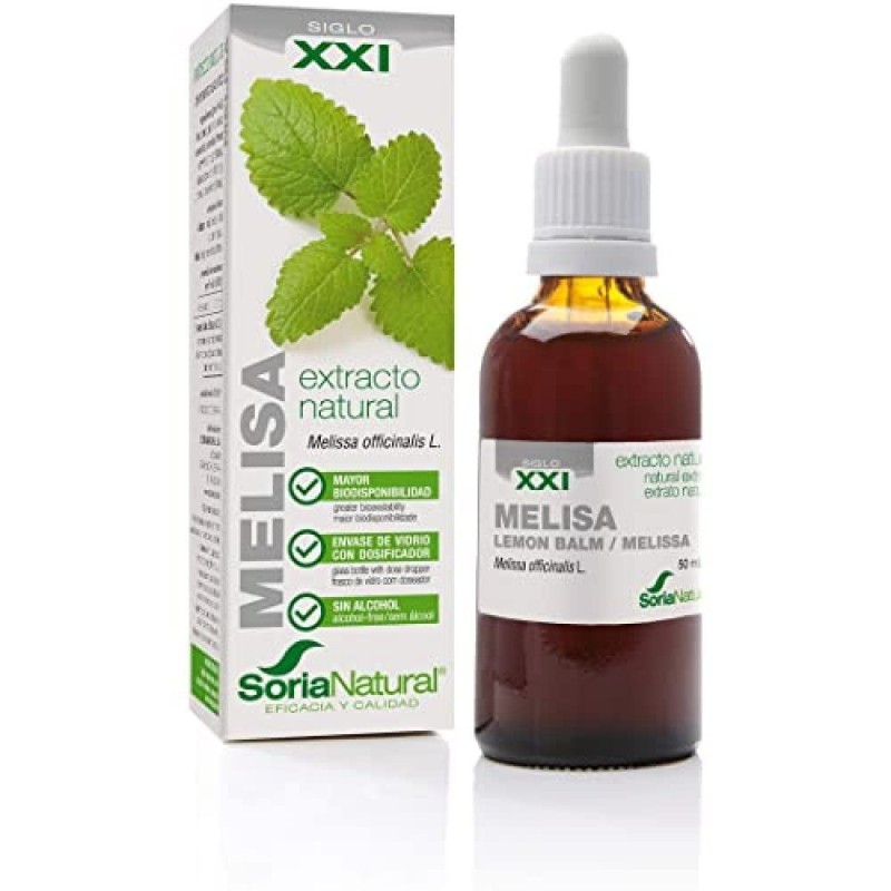Soria Natural Melissa Extract 21st century 50 ml Soria Natural Melissa Extract 21st century 50 ml