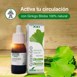 Soria Natural Ginkgo Biloba-Extrakt 21. Jahrhundert 50 ml