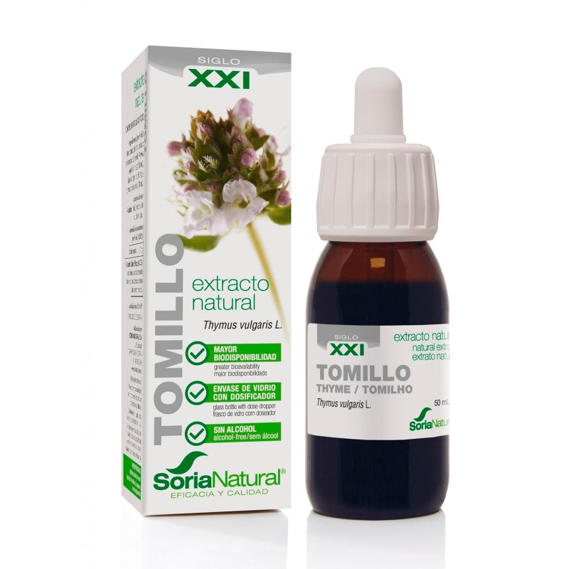 Soria Estratto Naturale di Timo XXI secolo 50 ml