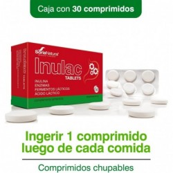 Soria Natural Inulac Tablets 30 Tablets