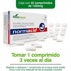 Soria Natural Normacid Citrus 1250 mg x 32 Tablets