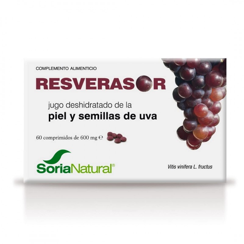 Soria Natural Resverasor 600 Mg 60 Tablets