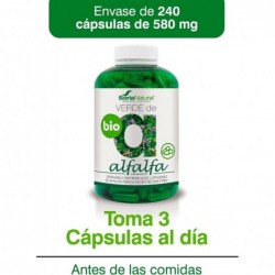 Soria Natural Green Alfalfa 630 Mg 240 Capsules