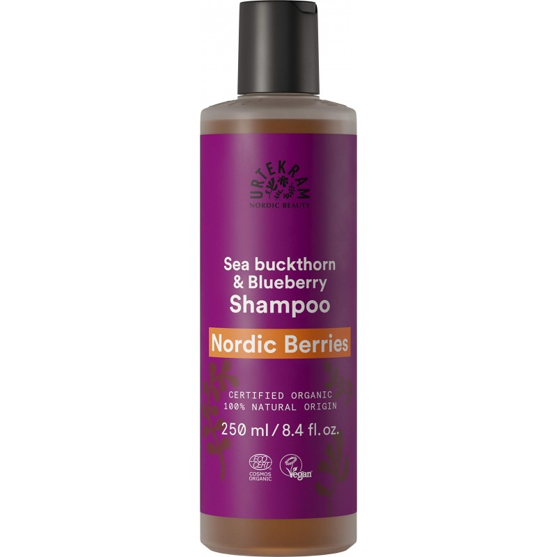 Shampoo ai frutti rossi Urtekram 250ml Shampoo ai frutti rossi Urtekram 250ml