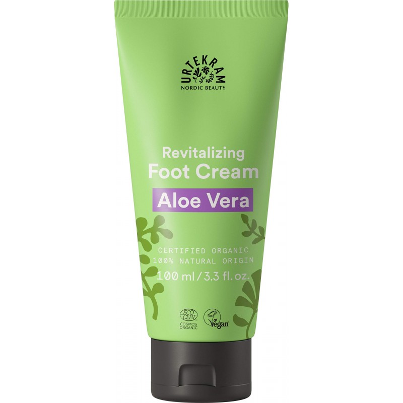 Urtekram Aloe Vera Fußcreme 100 ml Urtekram Aloe Vera Fußcreme 100 ml