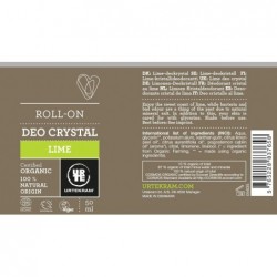 Urtekram Deodorante Roll-On Lime 50 ml