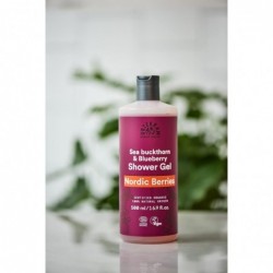 Gel da bagno ai frutti rossi Urtekram 500ml