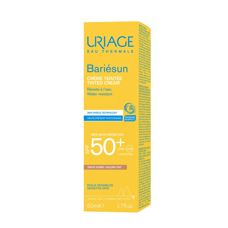 URIAGE Bariésun Crema SPF50+ Color Dorado 50ml