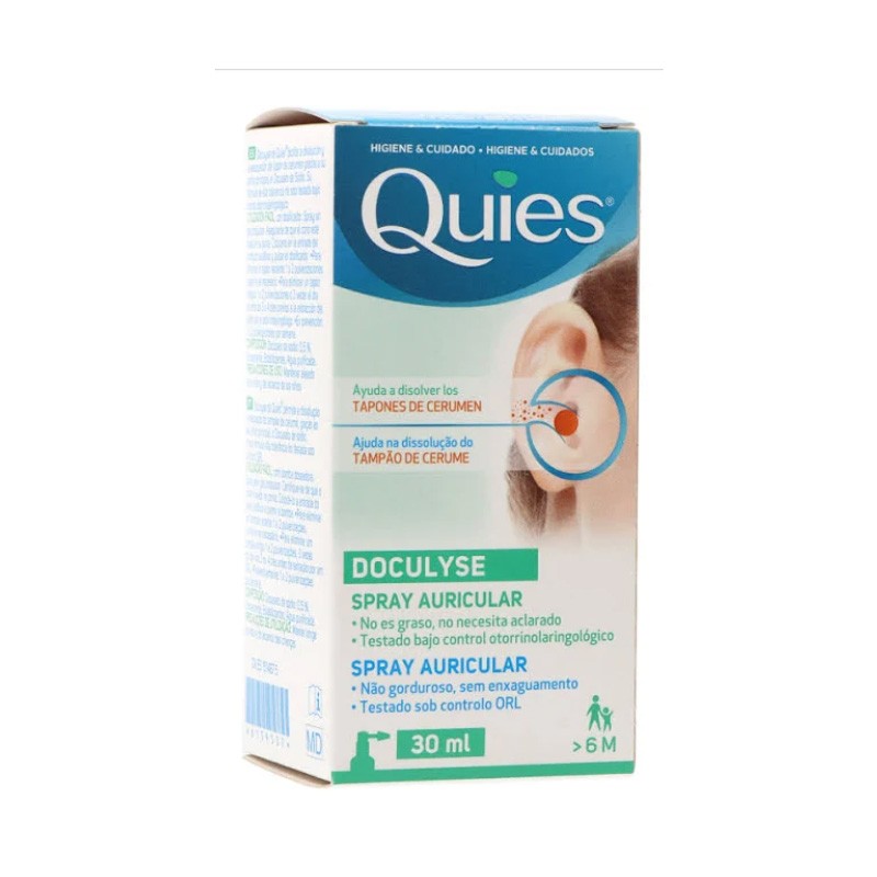 Quies Doculyse Spray per orecchie 30 ml Quies Doculyse Spray per orecchie 30 ml