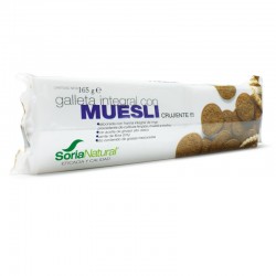 Soria Natural Biscoito Integral Com Muesli 165g