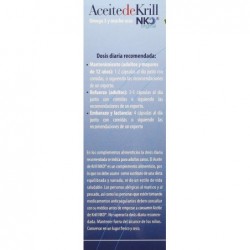 100% Natural Aceite De Krill Nko 80 Cápsulas de 500 mg