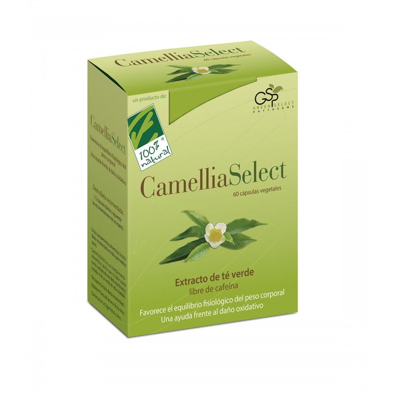 100% Natural Camelliaselect 60 Cápsulas