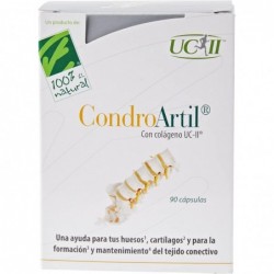100% Natural Condroartil Con Colágeno Uc-Ii 90 Cápsulas