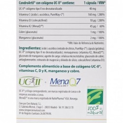 Chondroartil 100% naturel avec collagène Uc-Ii 90 gélules