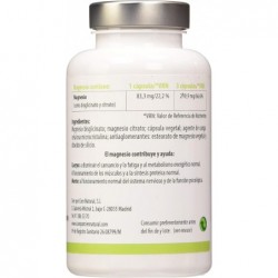 Magnésium 100% Naturel 90 Gélules