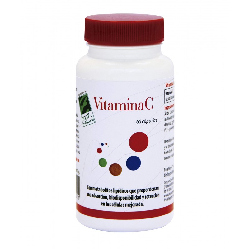 Vitamine C 100% naturelle 60 gélules