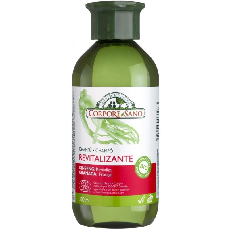 Corpore Sano Shampooing Revitalisant Ginseng et Grenade 300 ml Corpore Sano Shampooing Revitalisant Ginseng et Grenade 300 ml