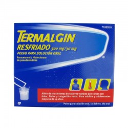 TERMALGIN polvere fredda 500 mg/30 mg 10 bustine