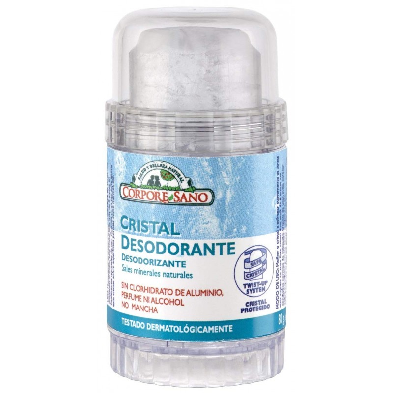 Corpore Sano Déodorant Minéral Cristallisé 80 g Corpore Sano Déodorant Minéral Cristallisé 80 g