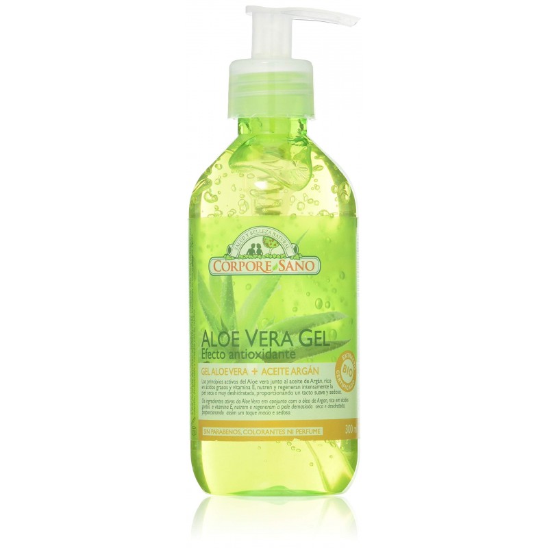Corpore Sano Gel d'Aloe Vera à l'huile d'argan 300 ml