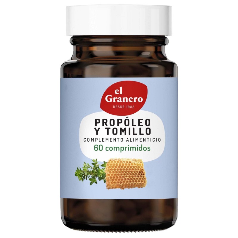 Granero Supplements Propolis + Thyme 60 Tablets Granero Supplements Propolis + Thyme 60 Tablets