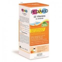 Ineldea Pediakid 22 Vitamines + Oligoéléments 125 ml
