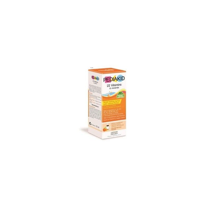 Ineldea Pediakid 22 Vitamines + Oligoéléments 125 ml