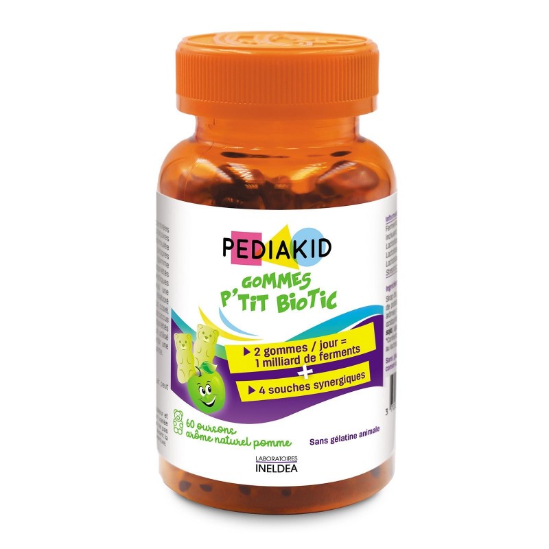 Ineldea Pediakid Maçã Probiótica Bears 60 Gomas Ineldea Pediakid Maçã Probiótica Bears 60 Gomas