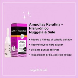 Nuggela & Sule Kératine¹ Ampoules Hyaluroniques 10 ml