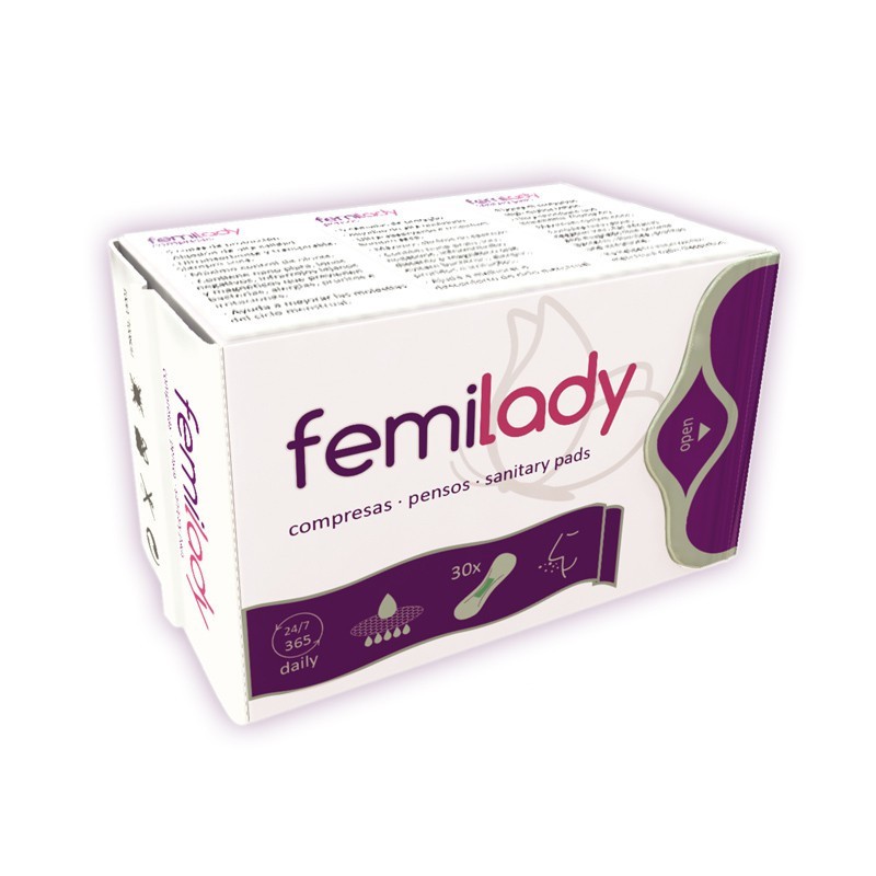 Femilady Wingless Comprime 8 strati 30 unità【OFFERTA】 Femilady Wingless Comprime 8 strati 30 unità【OFFERTA】