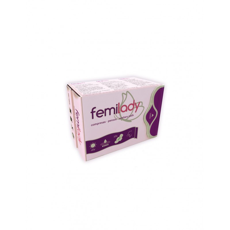 Femilady Day Compresses 8 Layers 10 units Femilady Day Compresses 8 Layers 10 units