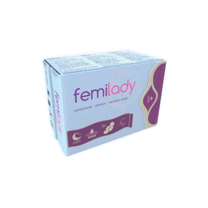 Femilady Night Compress 8 Layers 8 Units