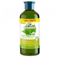 Corpore Sano Shampoo für fettiges Haar, Sparformat, 500 ml