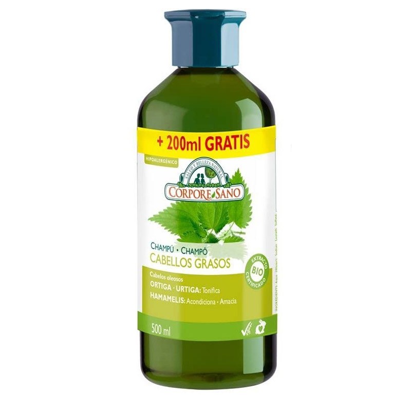 Corpore Sano Shampoo Capelli Grassi Formato Risparmio 500ml