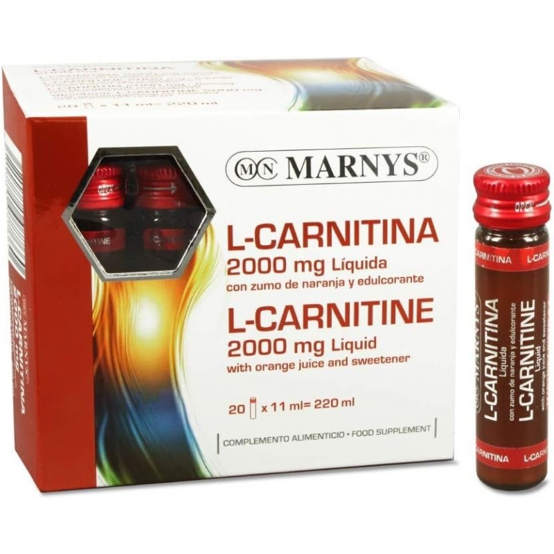 Marnys L-Carnitine 2000 Mg 11ml x 20 Vials