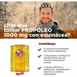 Marnys Própolis 1000 Mg com Equinácea 1000 mg 90 Cápsulas