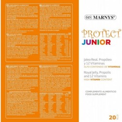 Marnys Protect Junior Jalea Real+Propóleo+ 12 Vitaminas 20 Viales
