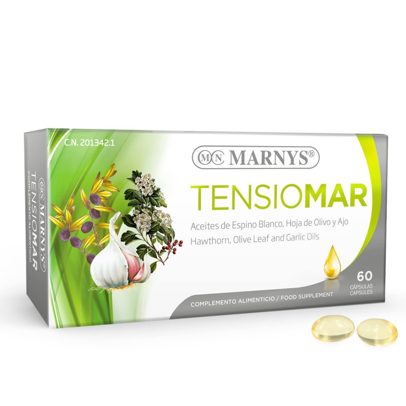 Marnys Tensiomar 60 Pérolas 500mg Marnys Tensiomar 60 Pérolas 500mg