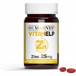 Marnys Vitahelp Zinco 25 mg 120 Pérolas