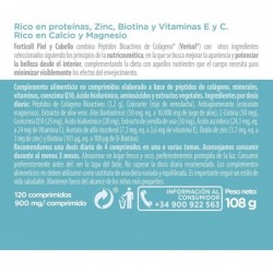 Naturgreen Forticoll Colageno Bioactivo Piel Y Cabello 120 Comprimidos