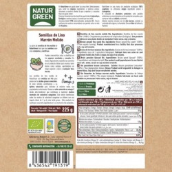 Naturgreen Lino Marrone Macinato Biologico 225g