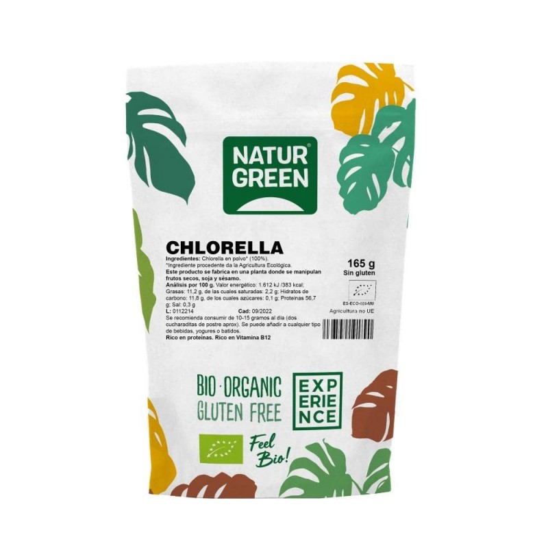 Naturgreen Experience Clorela Doypack Bio 165g