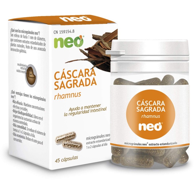 Neo Cascara Sagrada 45 Cápsulas Neo Cascara Sagrada 45 Cápsulas