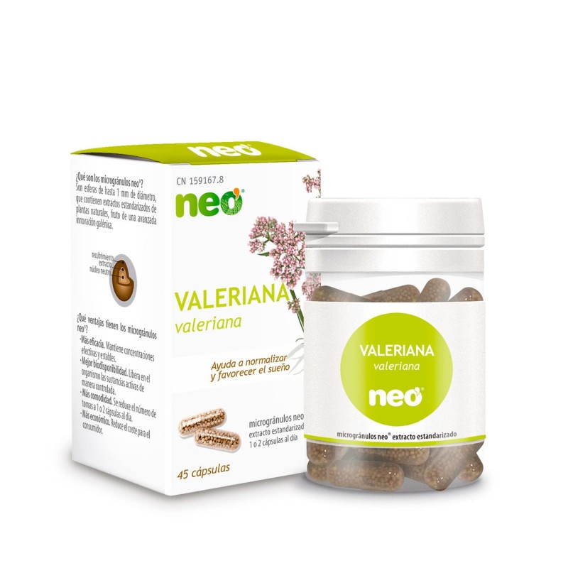 Neo Phytogranules Valériane 45 Gélules Neo Phytogranules Valériane 45 Gélules